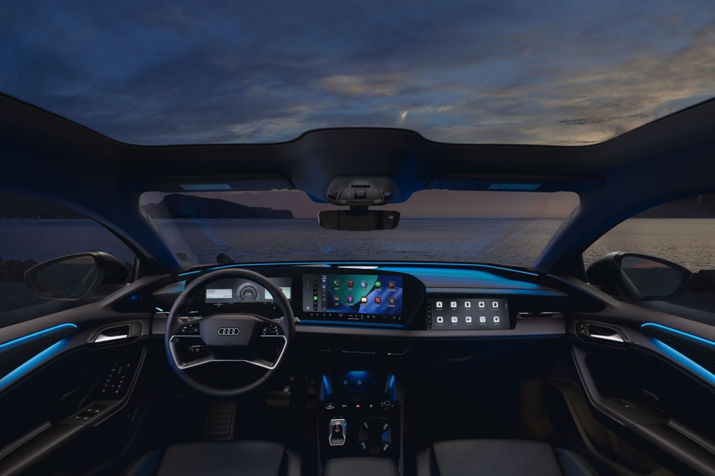 Audi a6 sportback e tron recortado