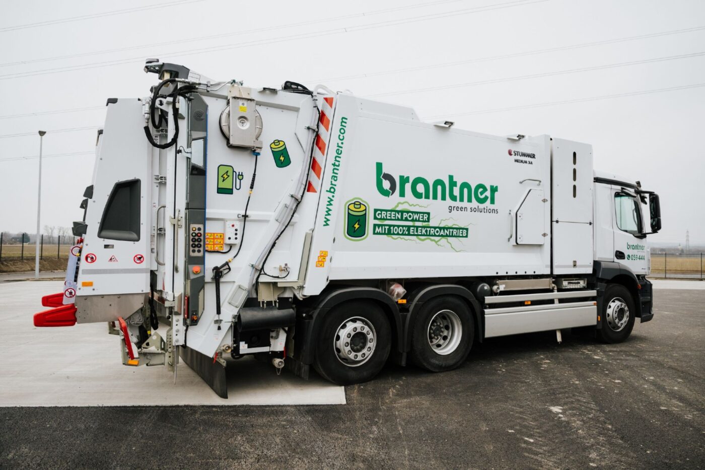Brantner e lkw eactros eactros muellfahrzeuge oesterreich