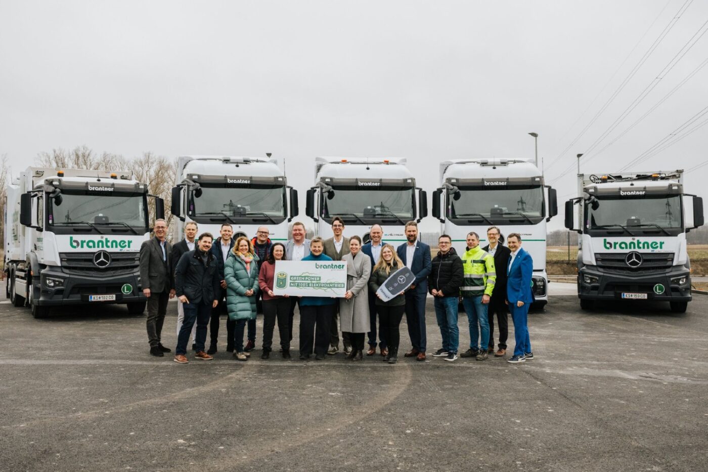 Brantner e lkw eactros eactros muellfahrzeuge oesterreich