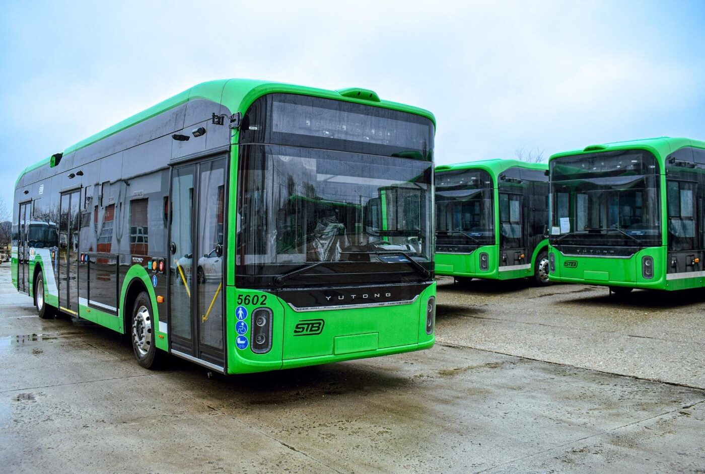 Trolebuses eléctricos de Bucarest yutong