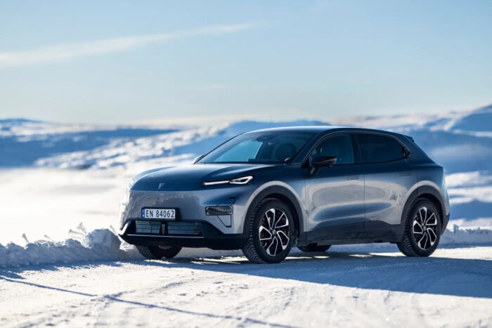 Changan deepal s norwegen norway schnee snow