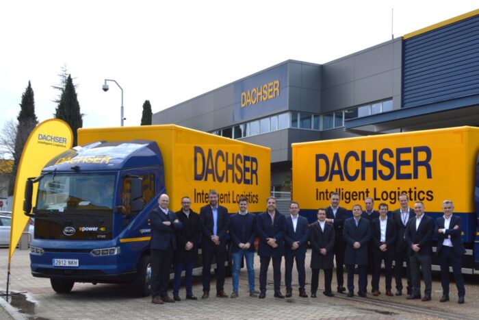Dachser spanien byd etm6 e lkw