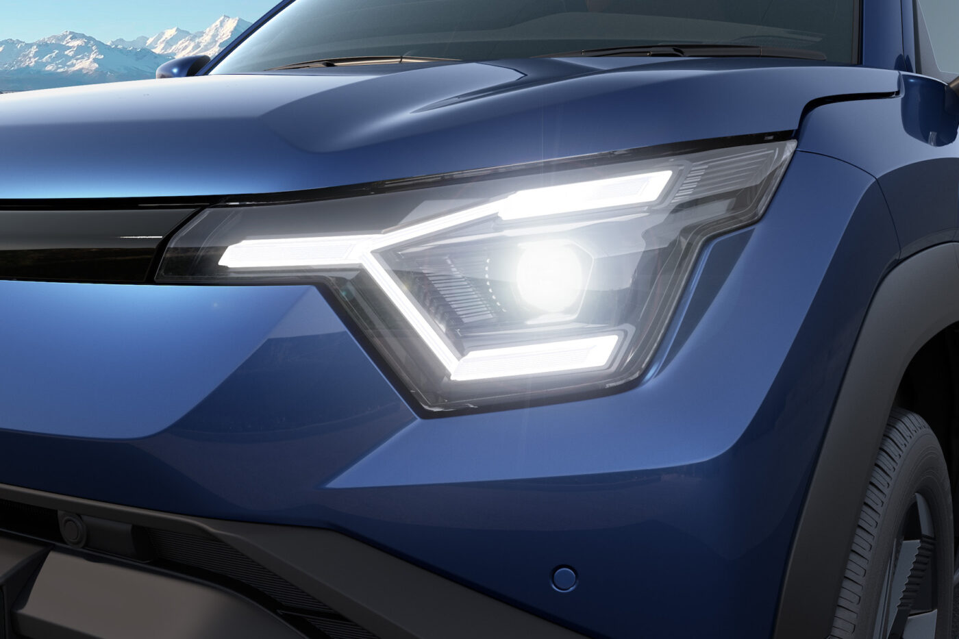 faro maruti e vitara Faro delantero del Maruti e vitara