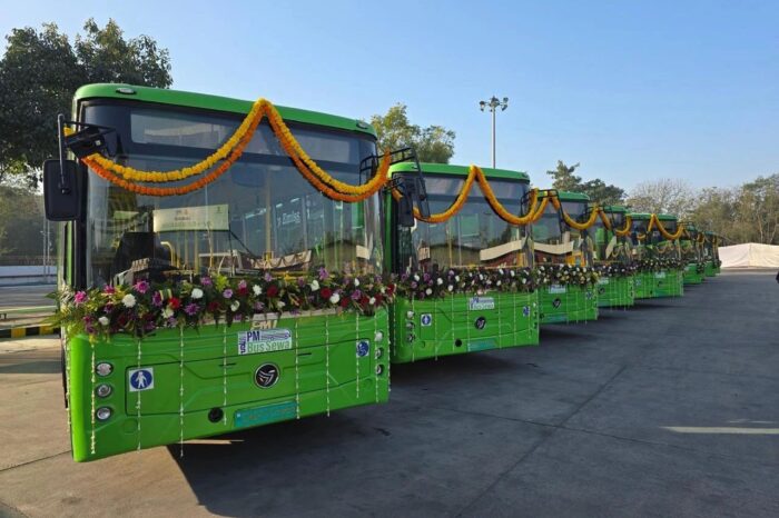 Pmi electro movilidad 12m e autobuses chandigarh