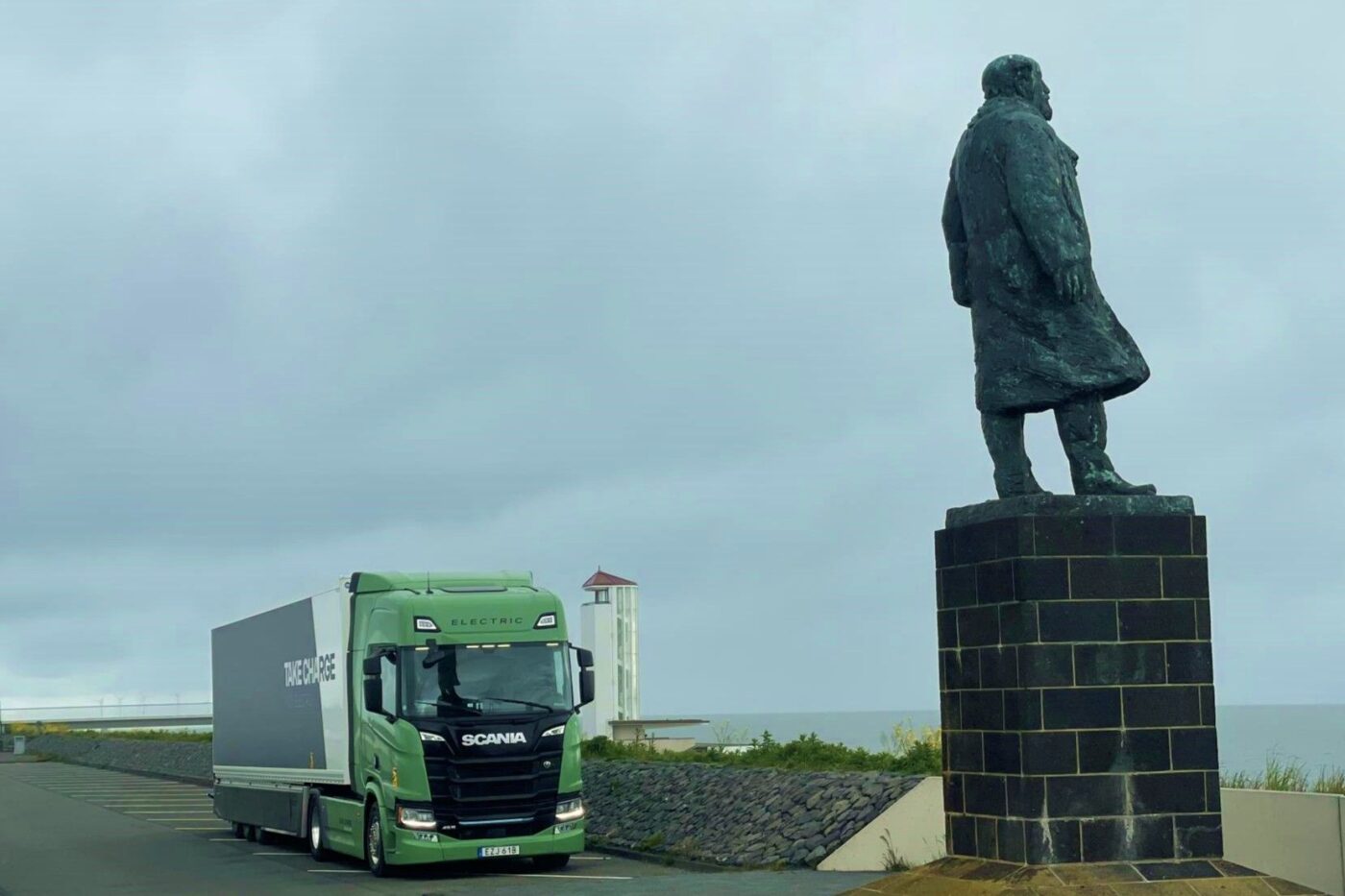 Camión eléctrico Scania e lkw min