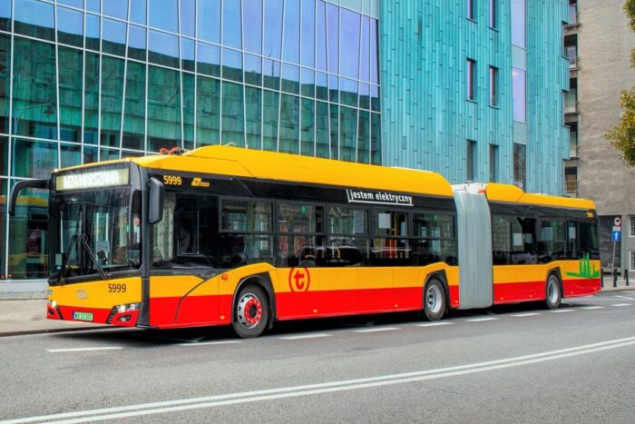 Solaris urbino eléctrico elektrobus autobús eléctrico polen warschau min