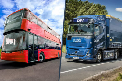 Uk buses trucks sales wrightbus volvo fh aero