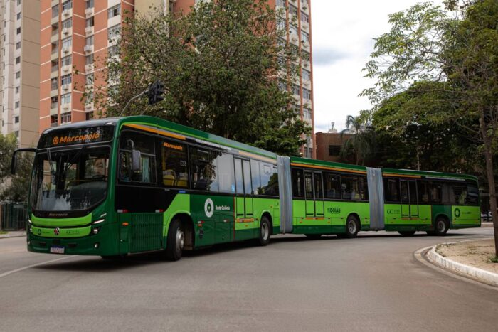Volvo autobús eléctrico brasil goiania bzrt articulado