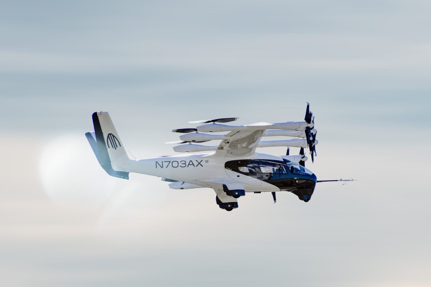Archer medianoche evtol flugtaxi