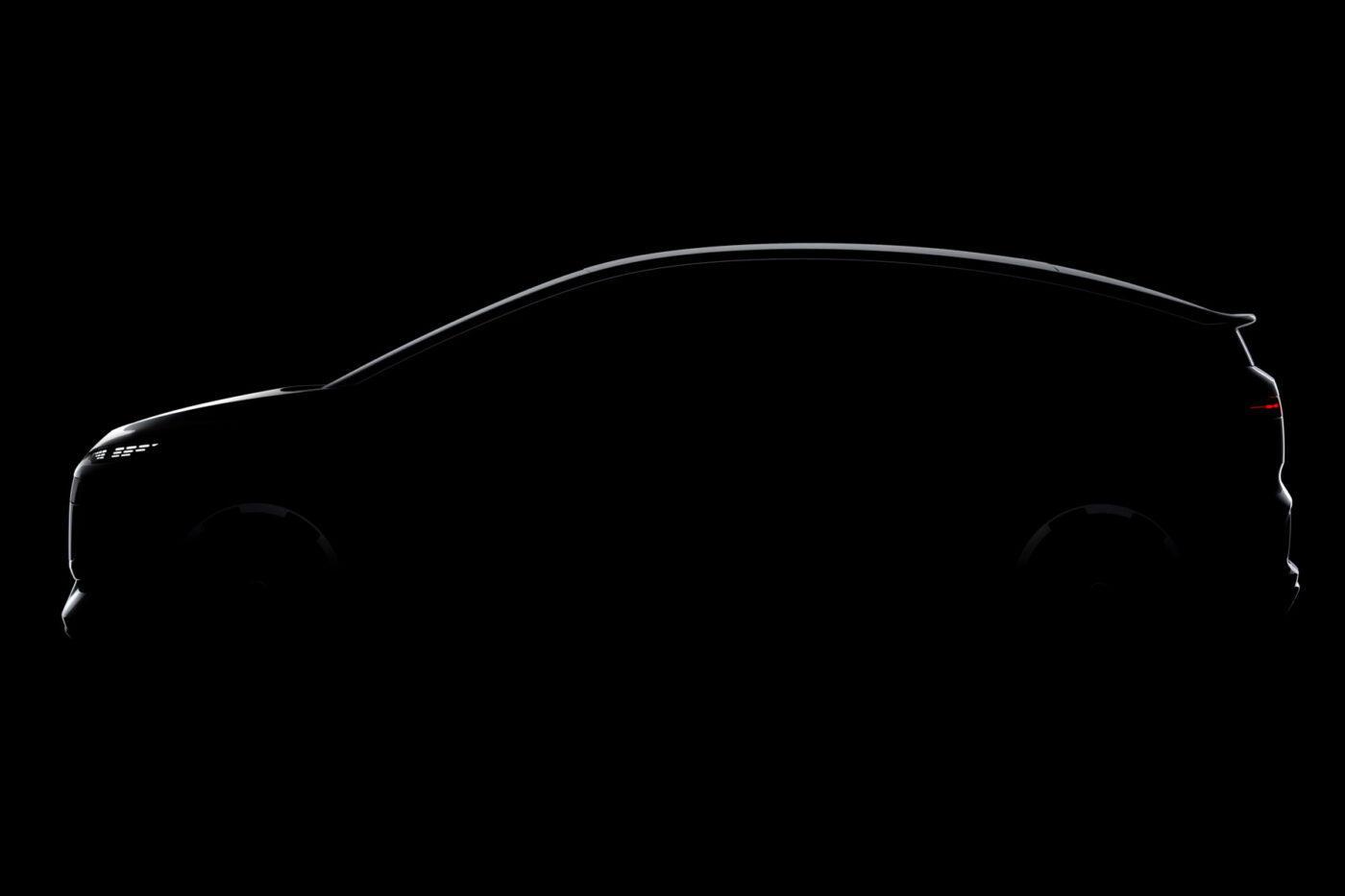 Audi a2 etron teaser silueta