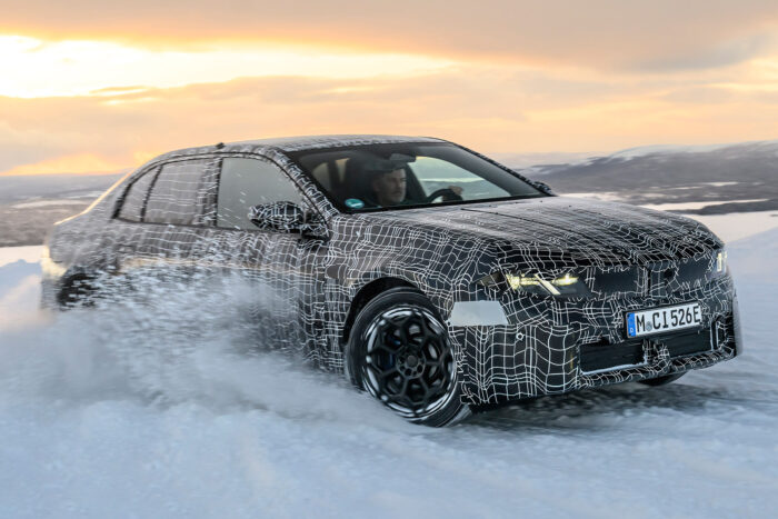 Pruebas de invierno del prototipo Bmw i3 xdrive