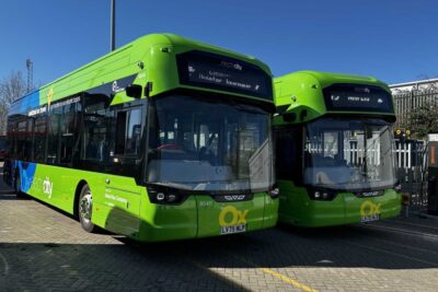 Oxford bus company autobuses eléctricos uk recortada