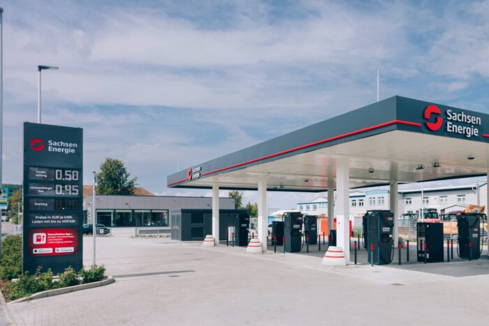Sachsenenergie ladestation dc hpc pirna