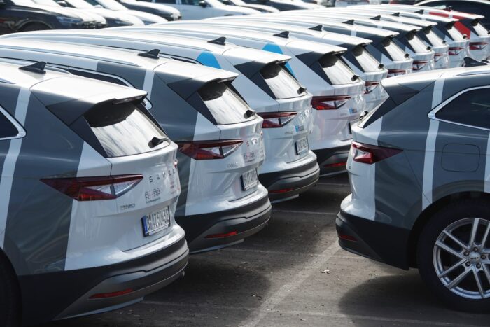 Schindler flotte fuhrpark skoda enyaq