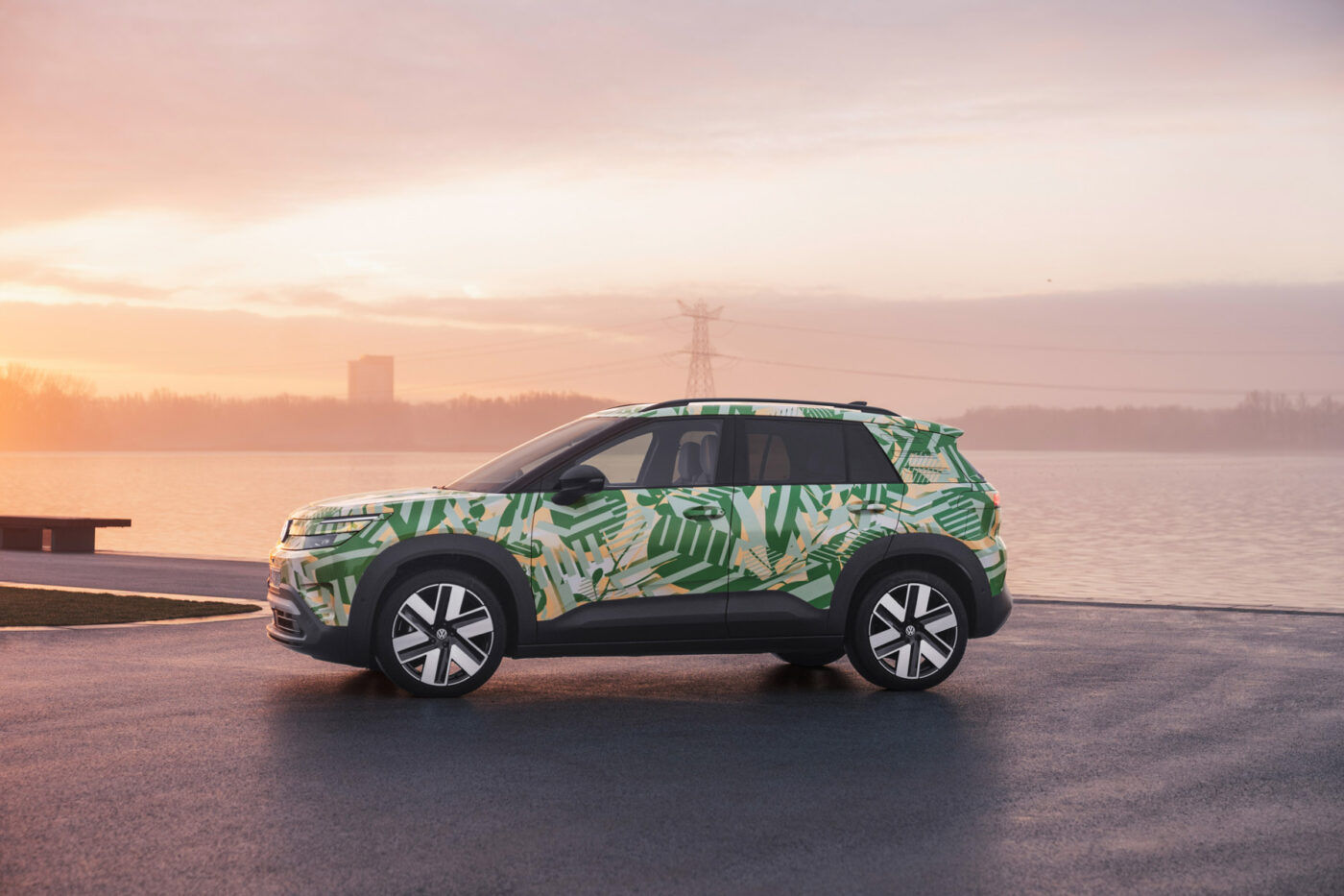 Vw id cross covered drive