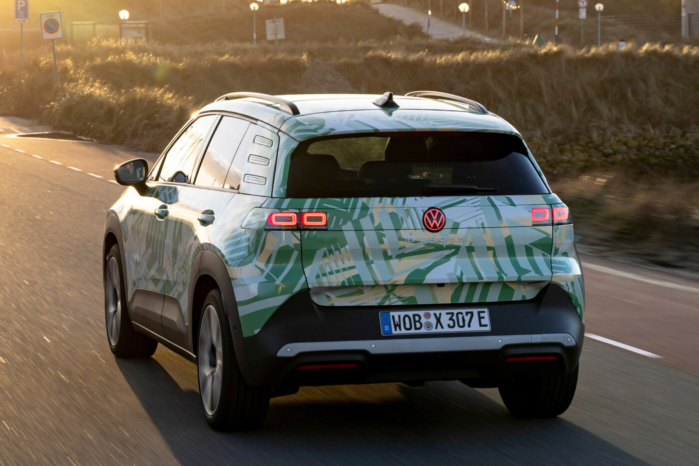 Vw id cross covered drive