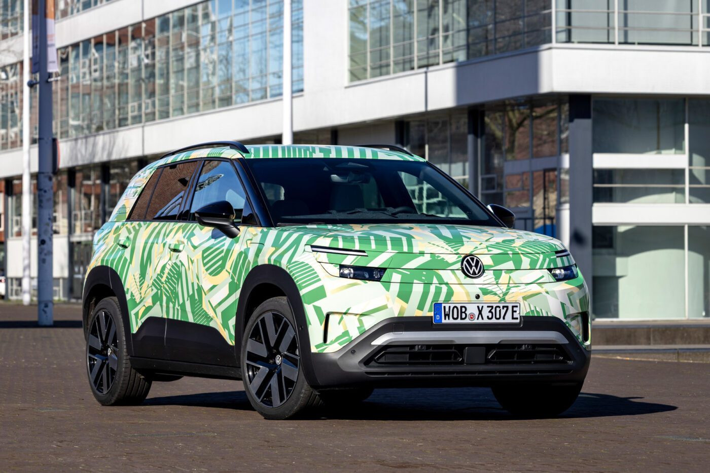 Vw id cross covered drive