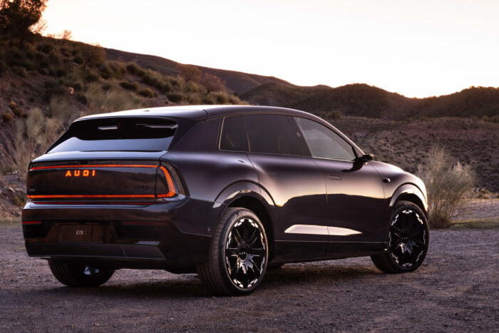 Audi e7x concept car saic