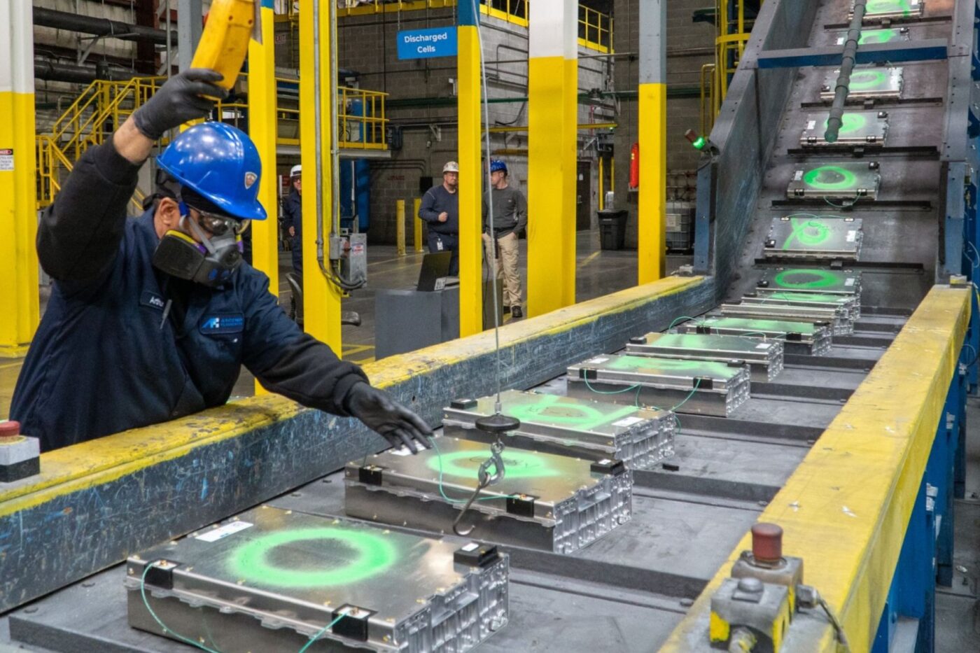 Batterierecycling elementos ascendentes