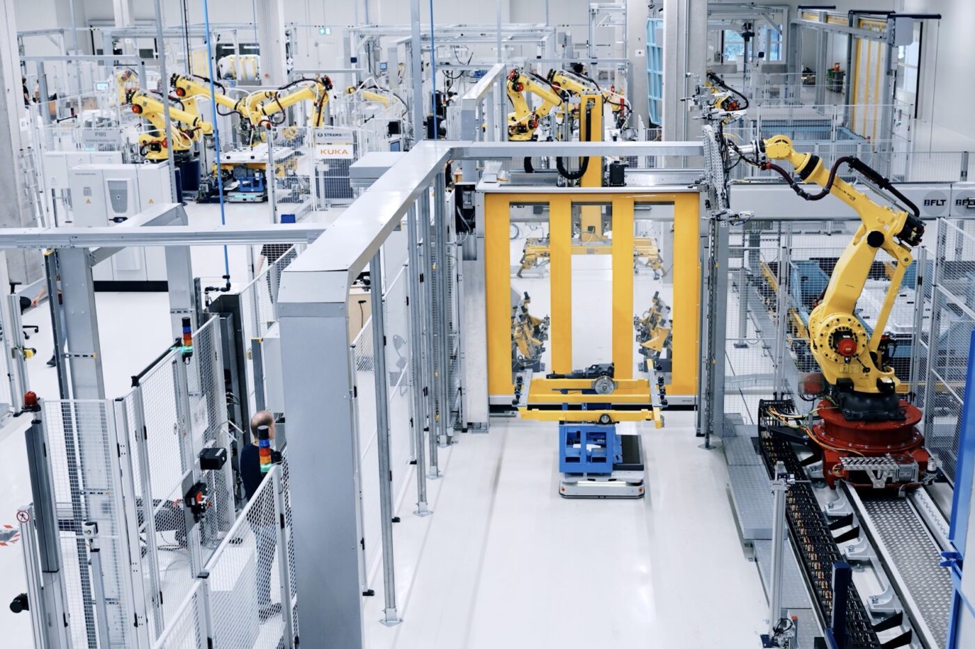 Baterías rimac del grupo bmw recortadas