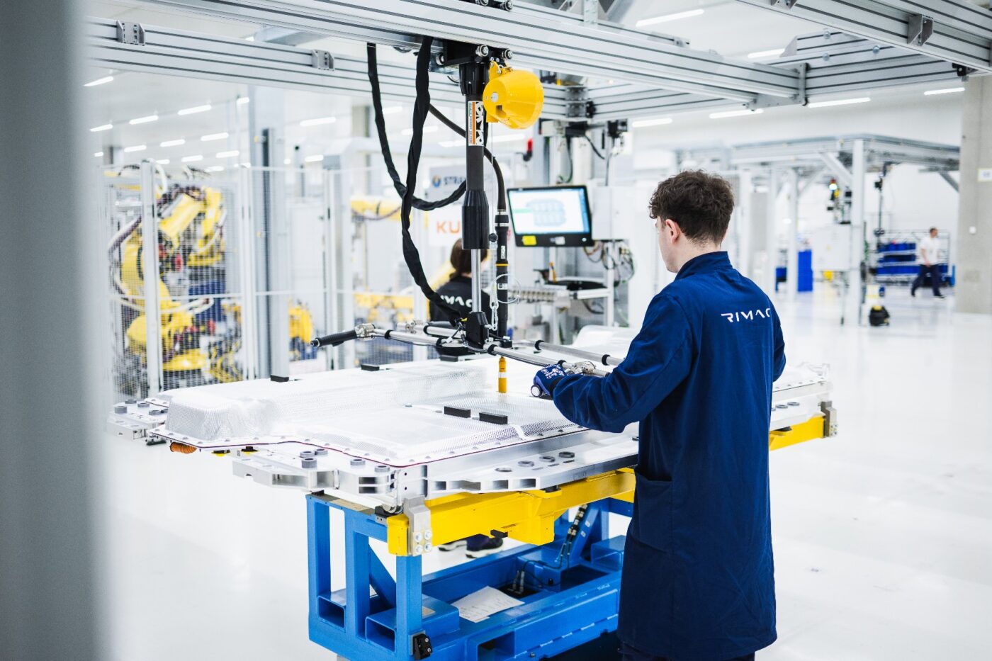 Baterías rimac del grupo bmw recortadas