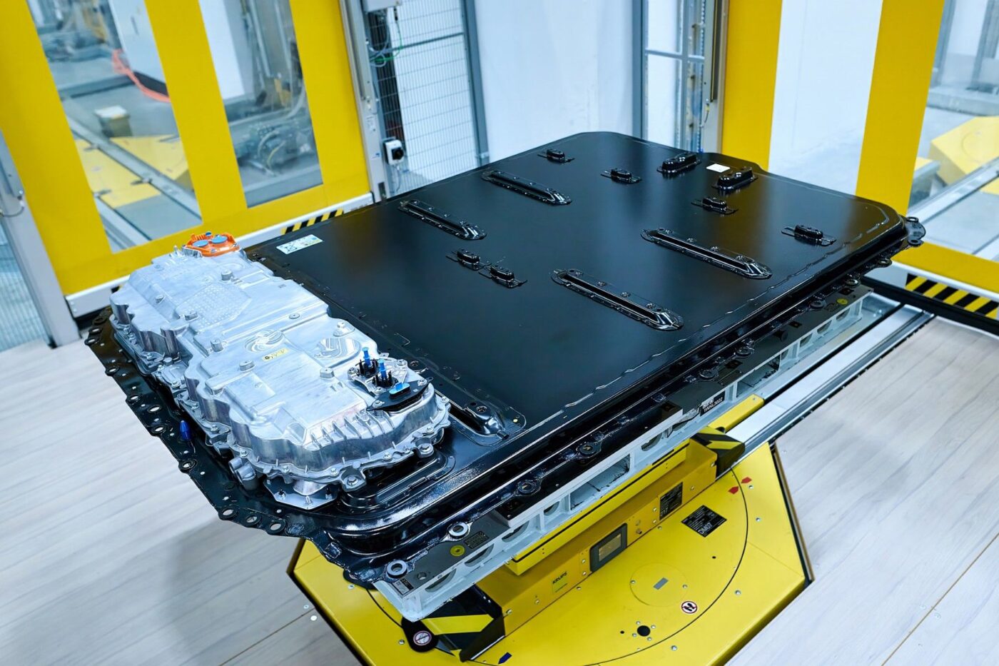 Bmw i3 produktion production batterie battery min