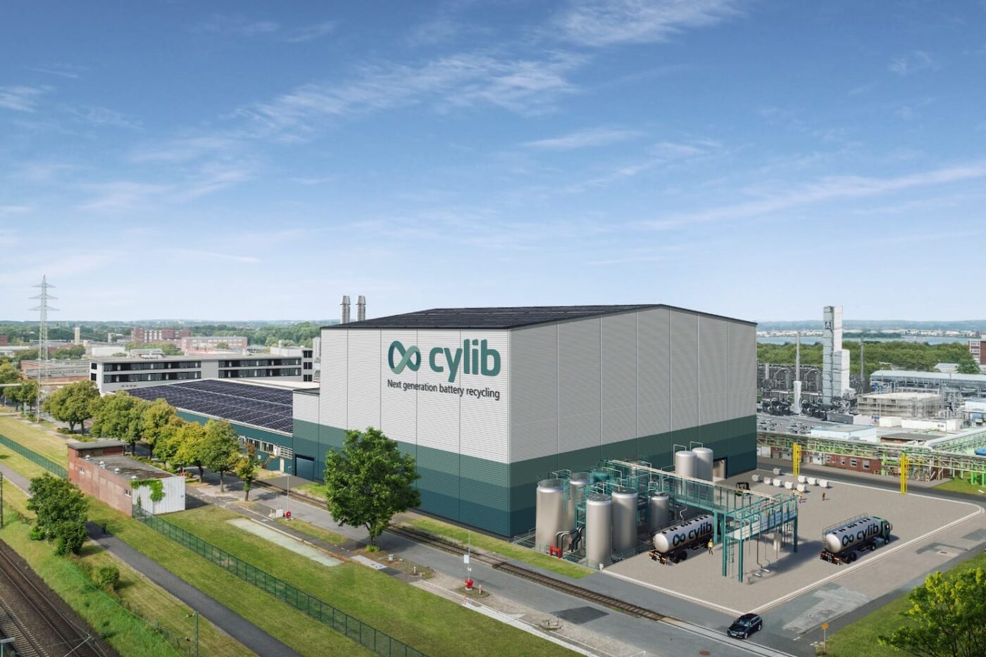 Cylib batterie recycling dormagen rendering
