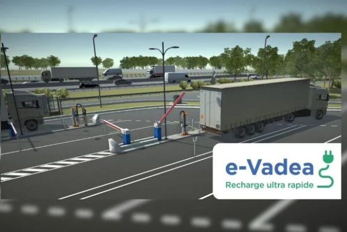 E vadea truck charging