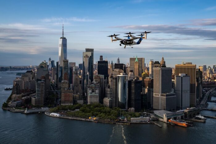 Joby flugtaxi manhattan york city