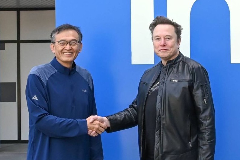 Lip bu tan y elon musk ceos intel y tesla