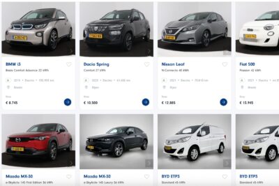 Louwman gebrauchte elektroautos niederlande