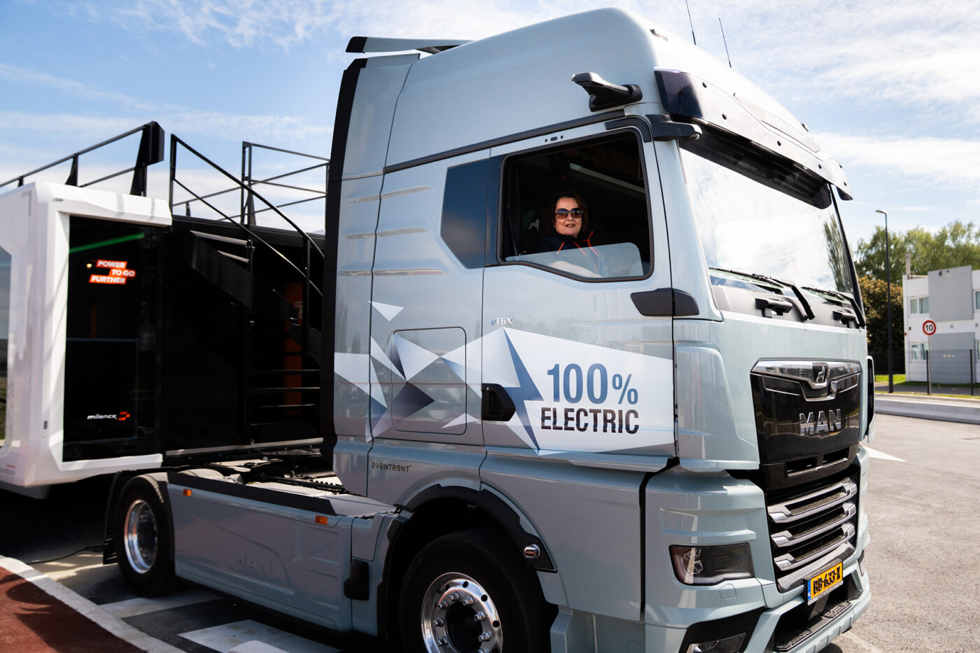Milence power to go further tour clean transport corridors