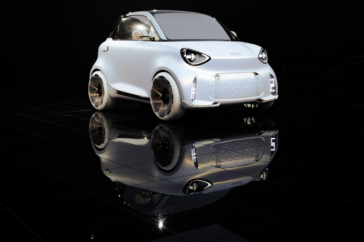 Concepto smart auto china fondo hintergrund