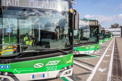 Solaris elektrobus autobús eléctrico atm mailand atm milano italien italia