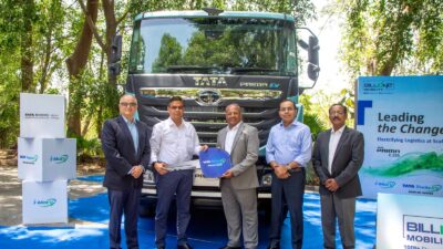 Tata prima e55s billione mobility delivery