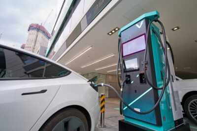 Tesla chaevi suedkorea ladestation
