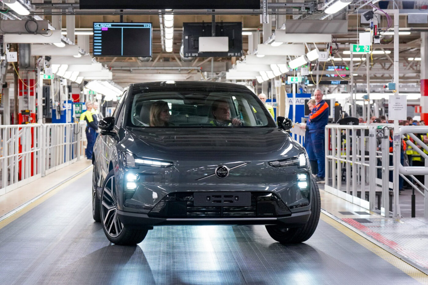 Volvo ex inicio de producción torslanda