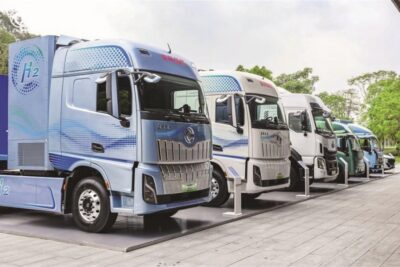 Dongfeng bz lkw fcev h2 lkw china