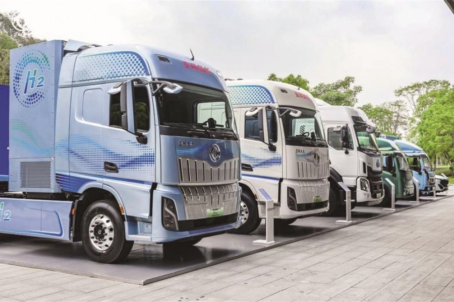Dongfeng bz lkw fcev h2 lkw china