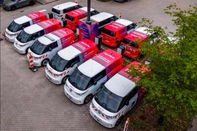 Enercity volkswagen id buzz ladestation estación de carga bidirektionales carga bidireccional