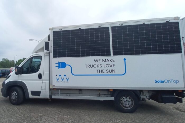 Im efficiency e transporter solarmodule