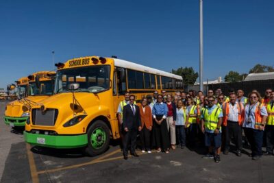 Kalifornien zesbi elektrische schulbusse