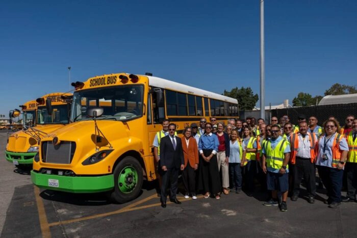 Kalifornien zesbi elektrische schulbusse
