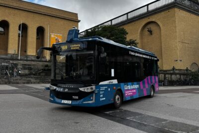 Karsan e atak autonomer bus goeteborg
