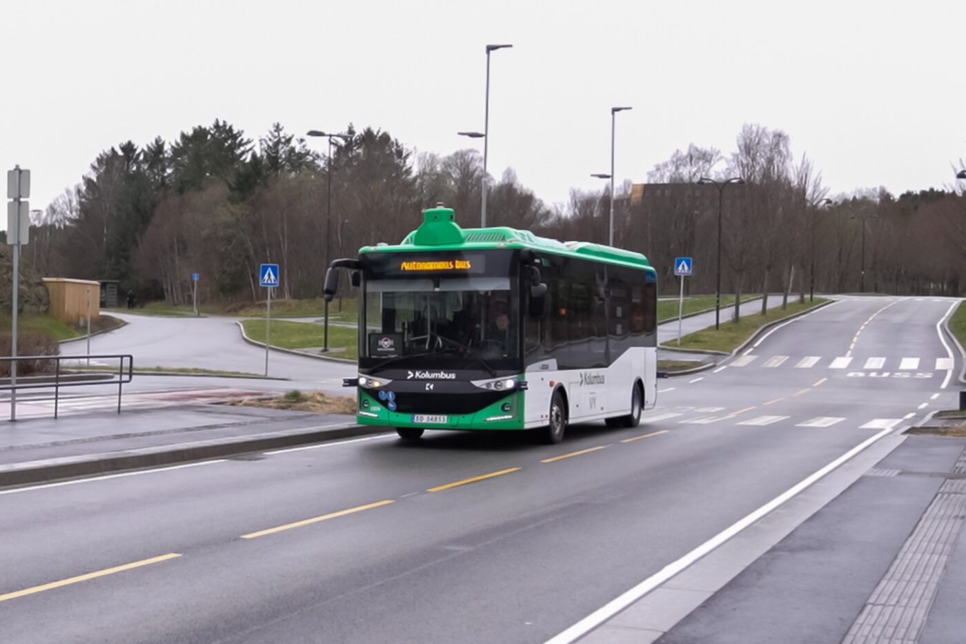 Karsan e atak autonomer bus stavanger