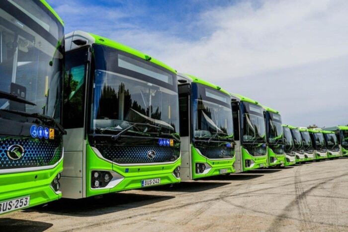 Malta electric buses king long