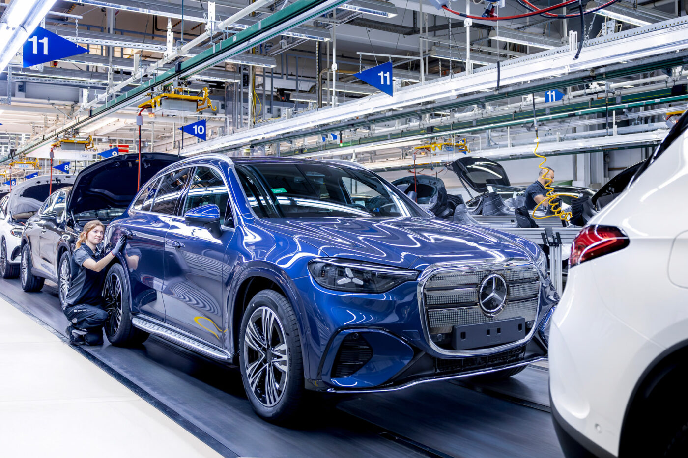 Mercedes benz glc eq produktion werk bremen