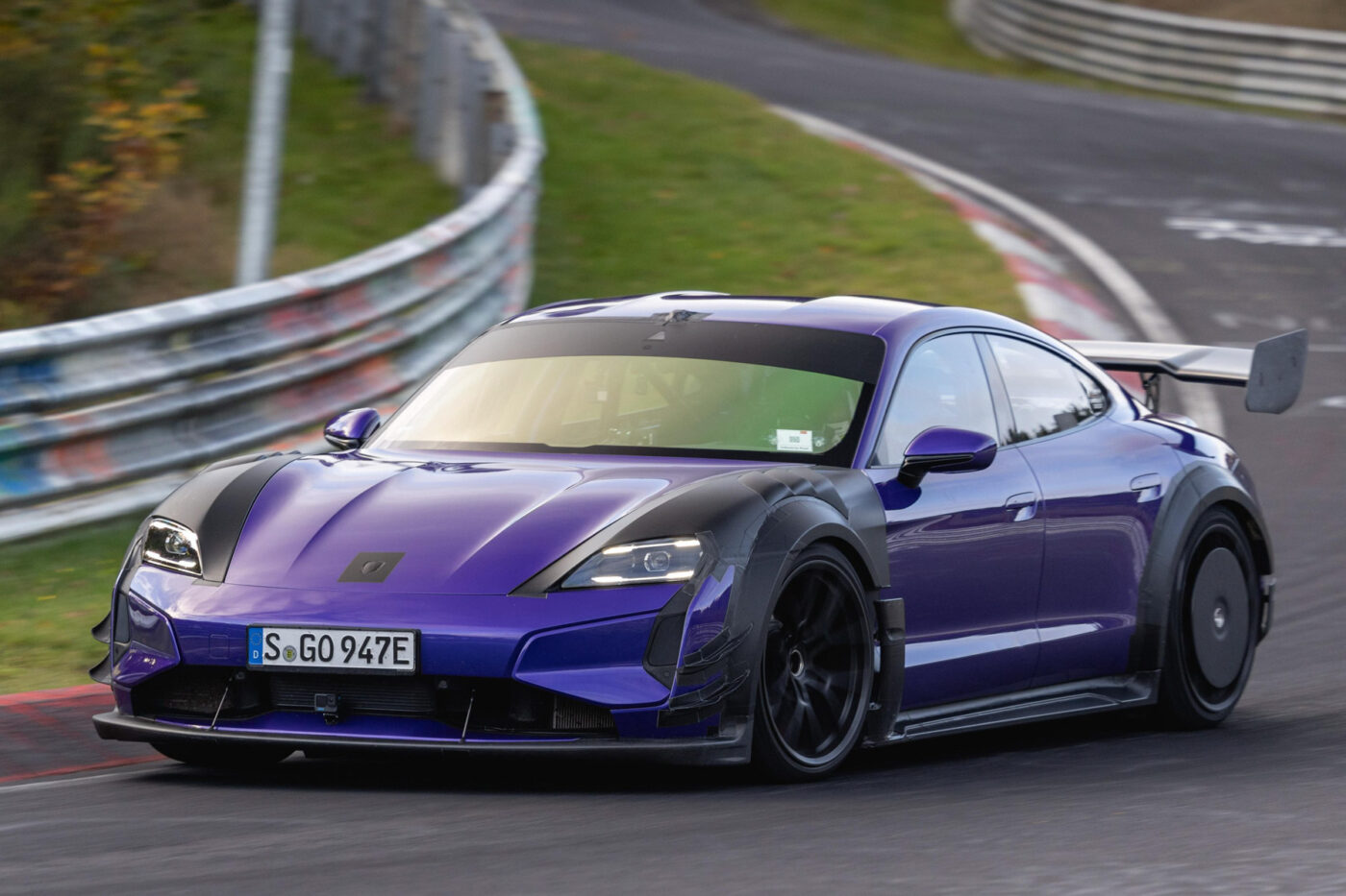 Porsche taycan turbo gt manthey kit norschleife
