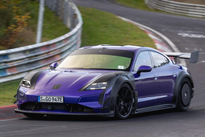 Porsche taycan turbo gt kit manthey norschleife