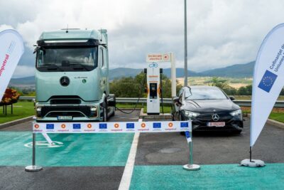 Rompetrol ladestation estación de carga rumaenien rumania